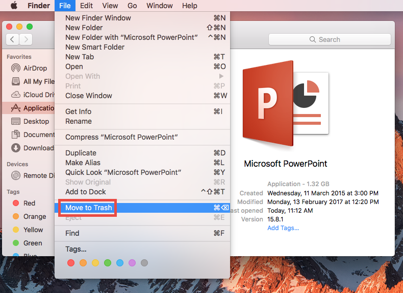 powerpoint update for mac 2017